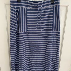 New with tags Talbots Petite Large striped skirt.